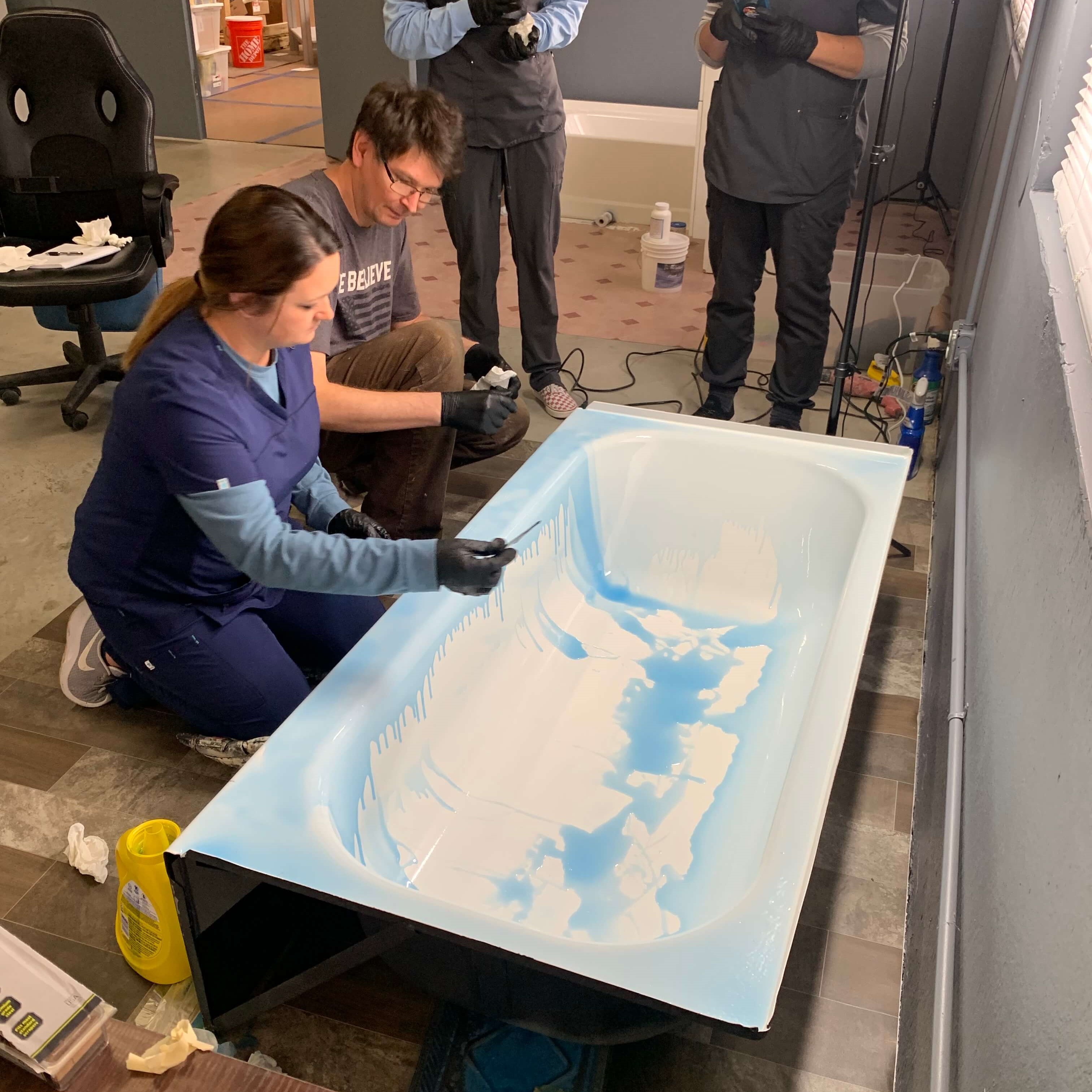 Why is it beneficial for spray refinishers